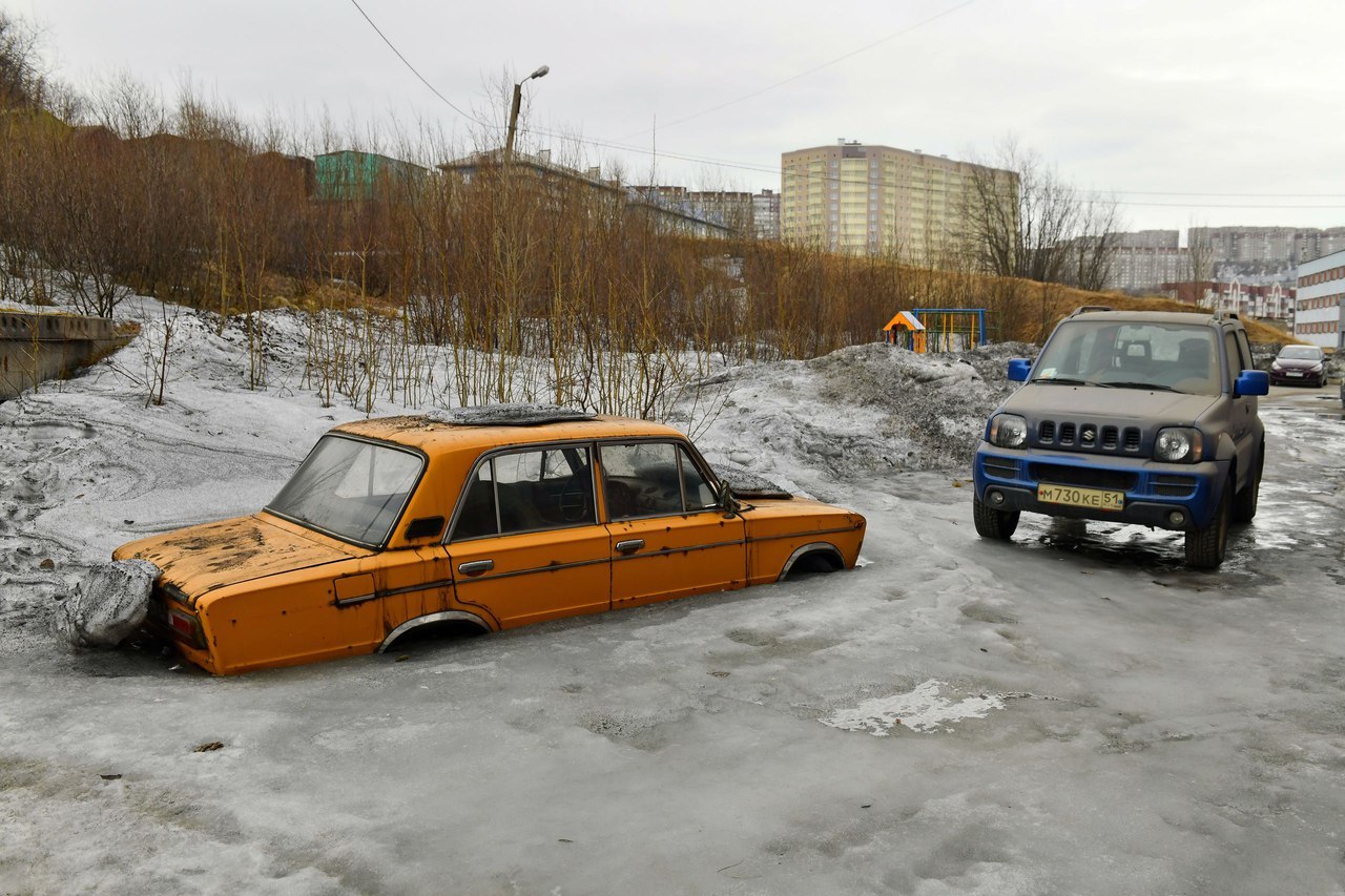 Spring has come, they said... - Murmansk, Spring, It happens, Longpost, 