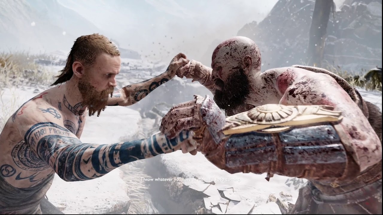 God of War is a new reason to buy a PlayStation 4 - My, Games, God of war, Longpost