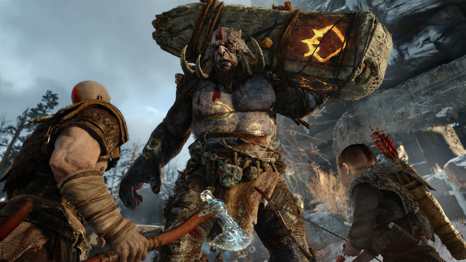 God of War is a new reason to buy a PlayStation 4 - My, Games, God of war, Longpost