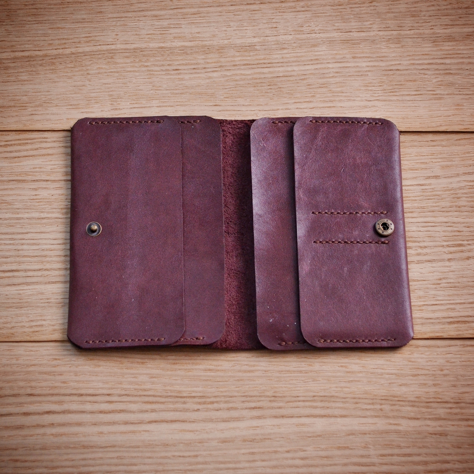 Leather cover for auto documents - My, , Natural leather, , Holder, , , , Longpost