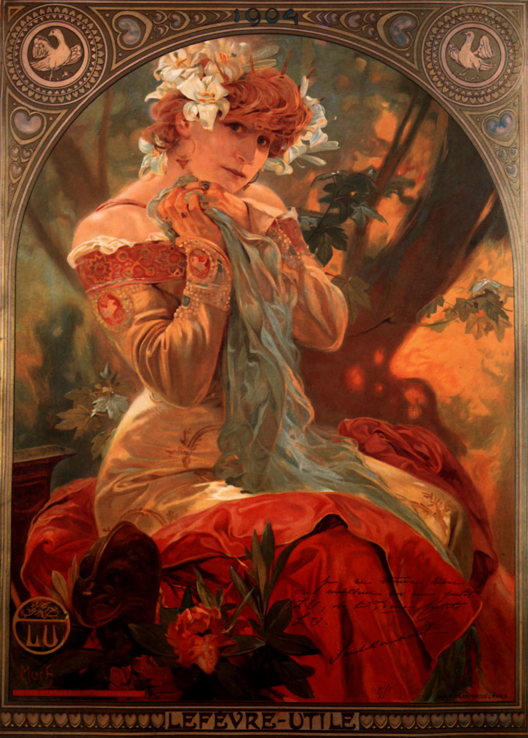 Разгребаем старый хард: часть 10 / Vol 1 Alphonse Mucha - Арт, Иллюстрации, Не мое, Alphonse Mucha, Ретро, Длиннопост