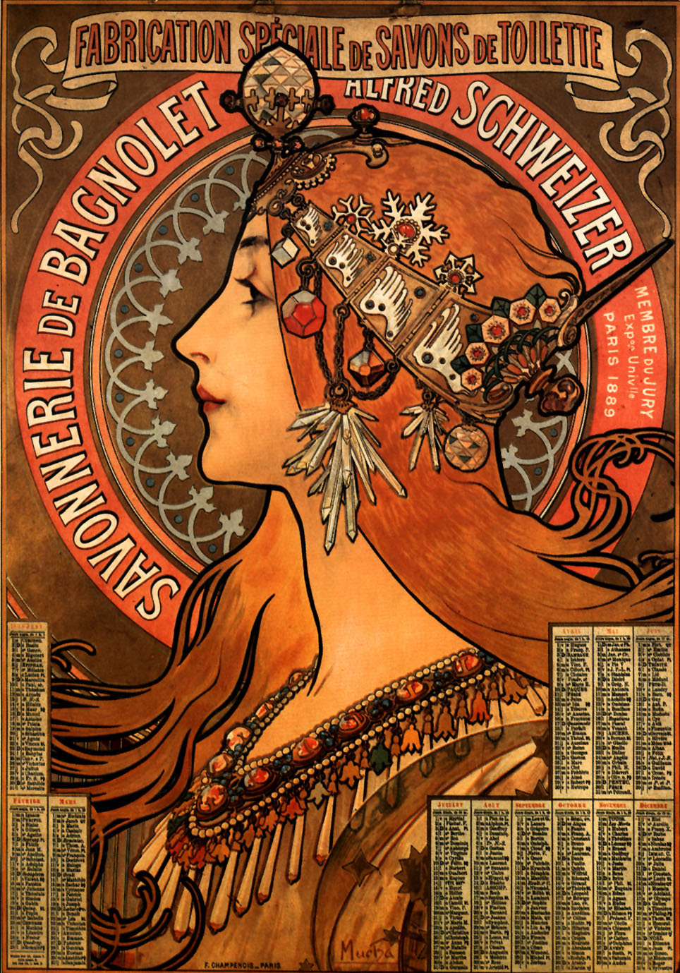 Cleaning up the old hard: part 10 / Vol 2 Alphonse Mucha - Art, Illustrations, Not mine, , Retro, Longpost