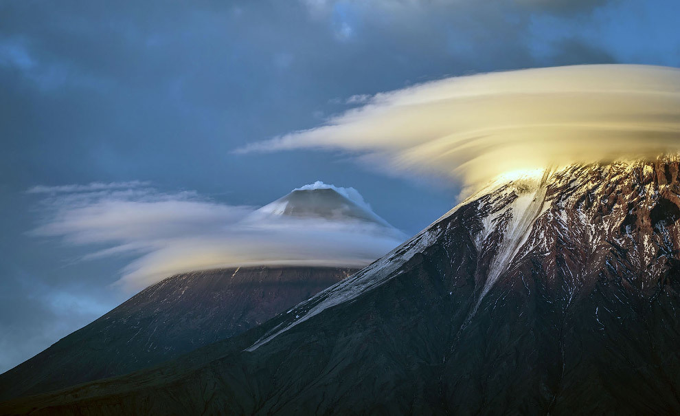 Volcanoes of Kamchatka - Kamchatka, Russia, Volcano, The mountains, Nature, Longpost