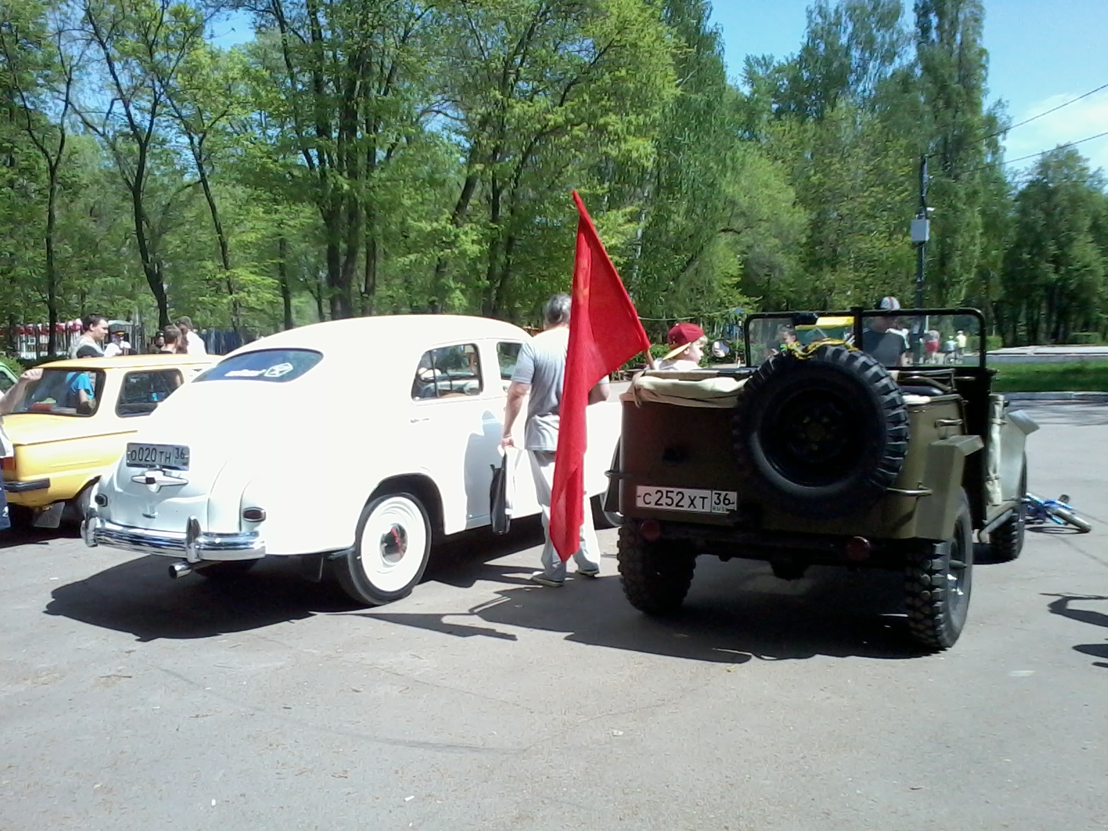 Soon the day of the Great Victory. - My, Retro car, May 9, Video, Longpost, May 9 - Victory Day