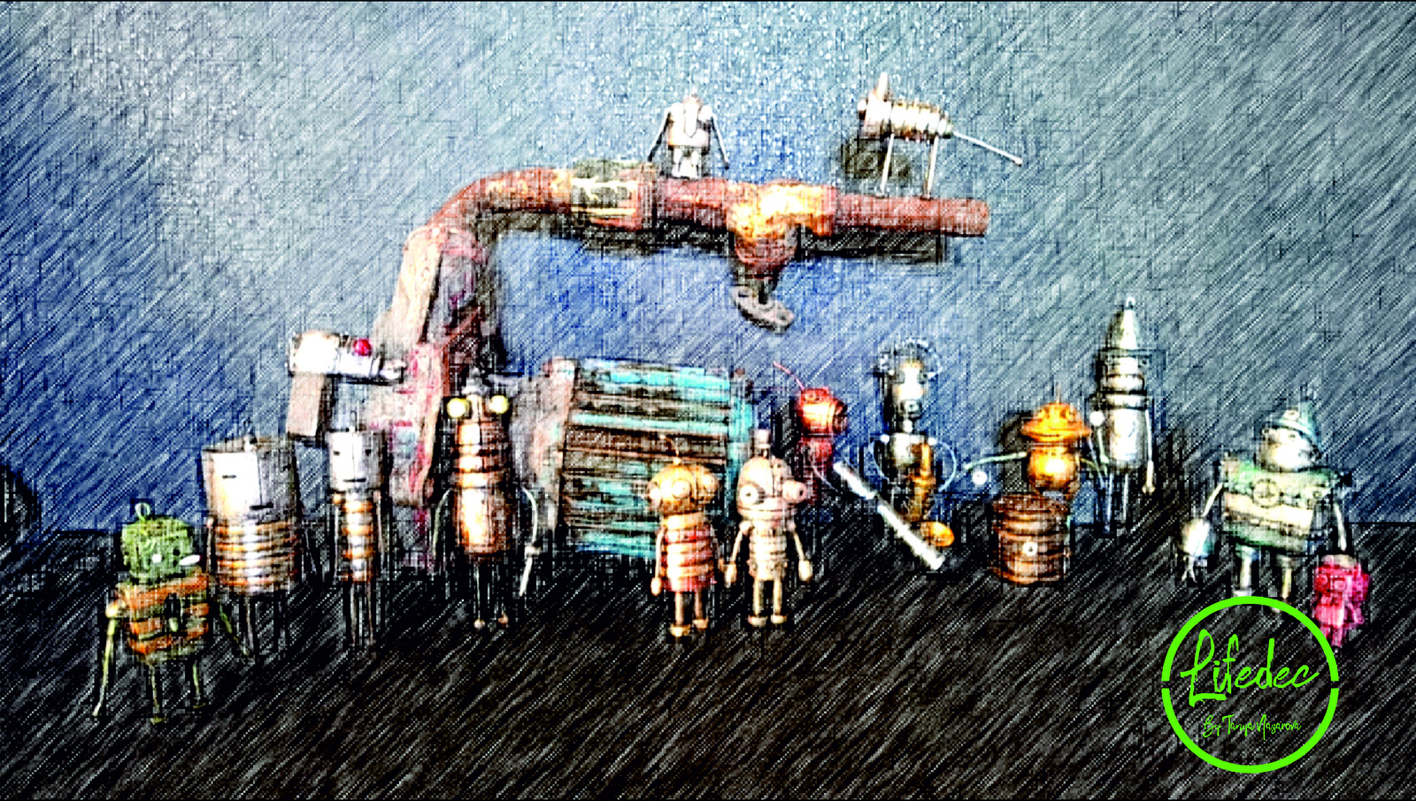 Такой забавный Machinarium - Моё, Machinarium, Компьютерные игры, My Toys Collection, Фотофильтры, Длиннопост