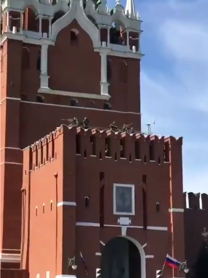 Red Square under supervision - Victory parade, FSO, Kremlin, Longpost