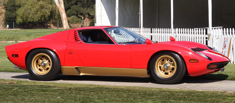 Lamborghini Miura P400 SV (1971)
 - Auto, 70-80 years, Longpost