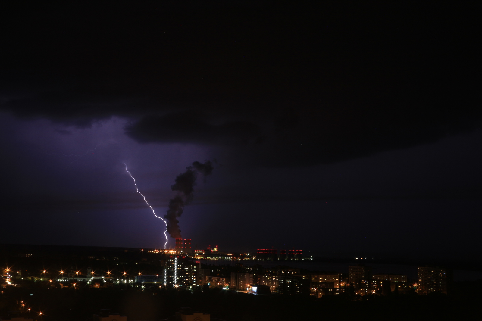 NV NPP, Groza. - My, My, The photo, Thunderstorm, Longpost