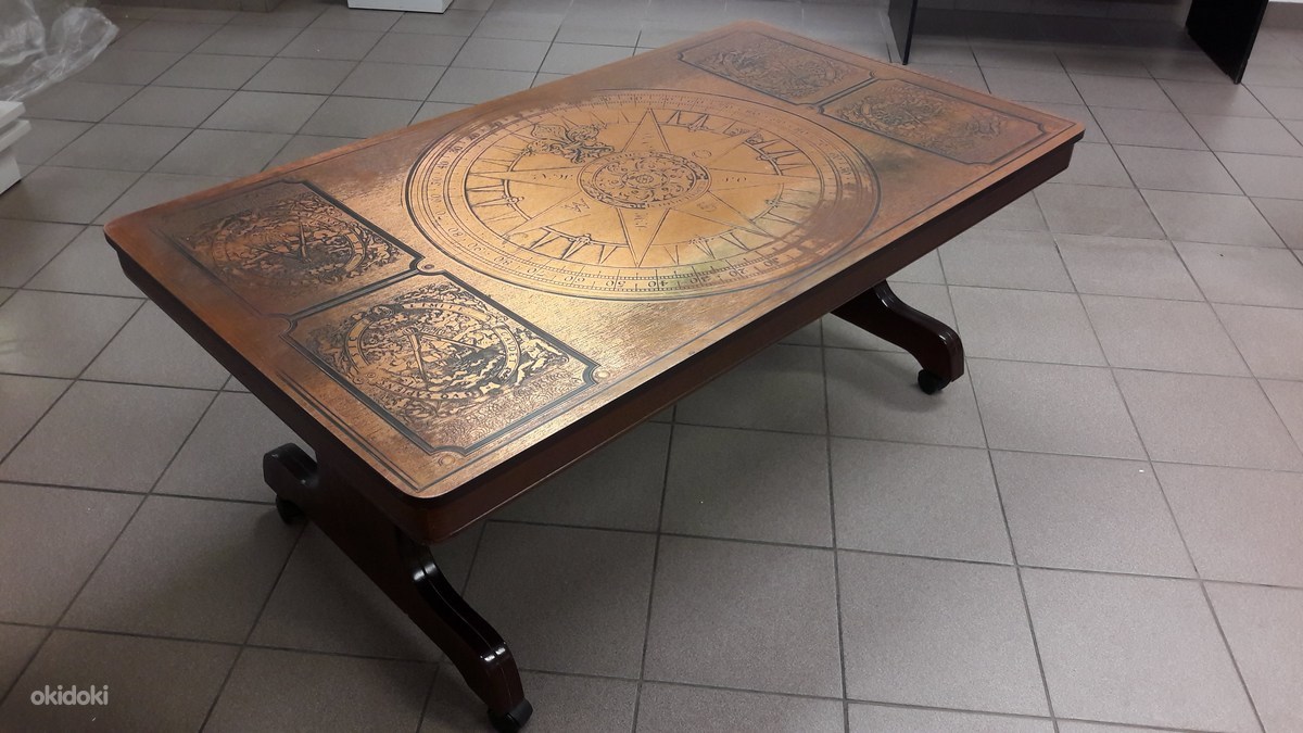 Questions about the restoration of a table with a copper pattern - Furniture restoration, Question, Coffee table, Longpost, Restoration