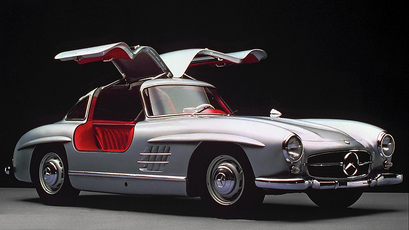 Mercedes-Benz 300 SL Gullwing (1954) - Auto, Mercedes, 1950, Longpost