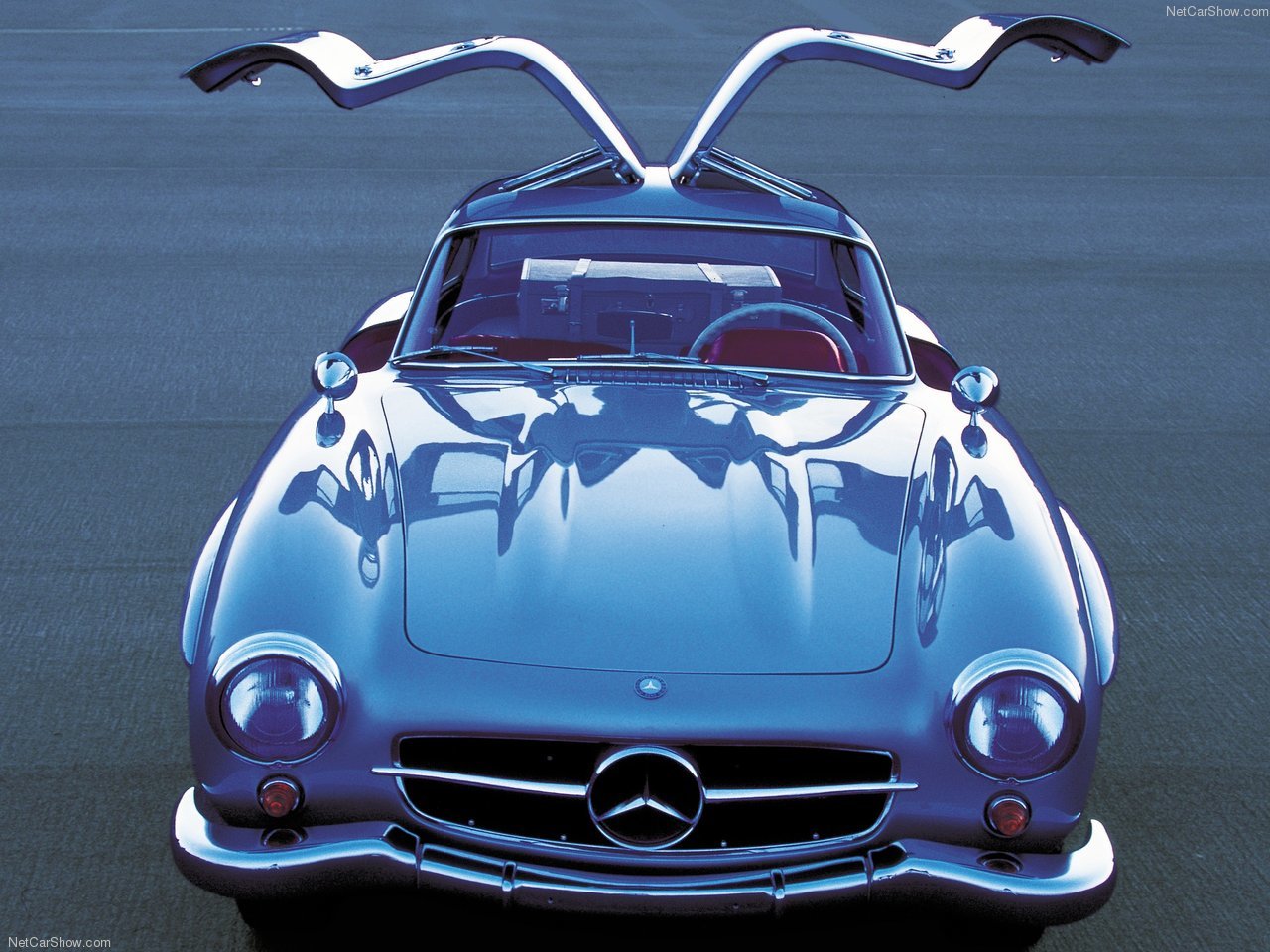 Mercedes-Benz 300 SL Gullwing (1954) - Auto, Mercedes, 1950, Longpost