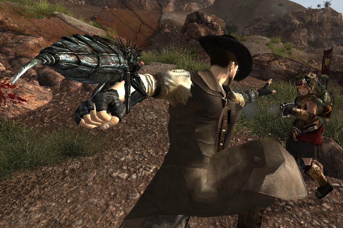 Can't beat the cazador? use it as a weapon! - casador, Not button accordion, tarantula hawk, Fallout: New Vegas, Fallout, Maud, Epic, Fashion