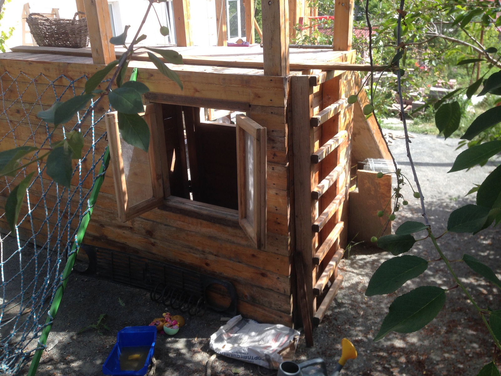 Do-it-yourself playground - My, Playground, Children, With your own hands, Longpost