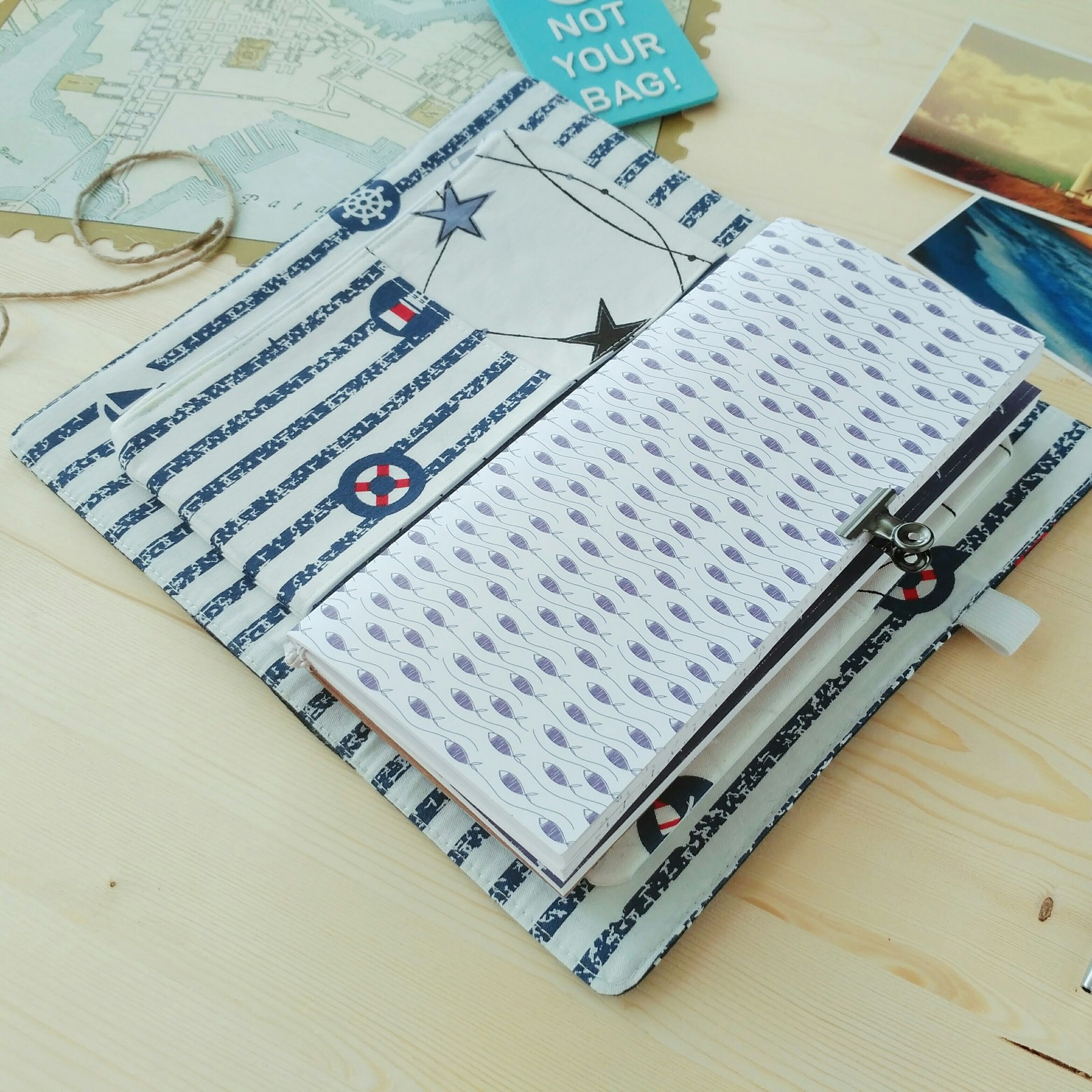 midori notebooks - My, Handmade, Needlework without process, Notebook, Midori, Presents, Sewing, Longpost