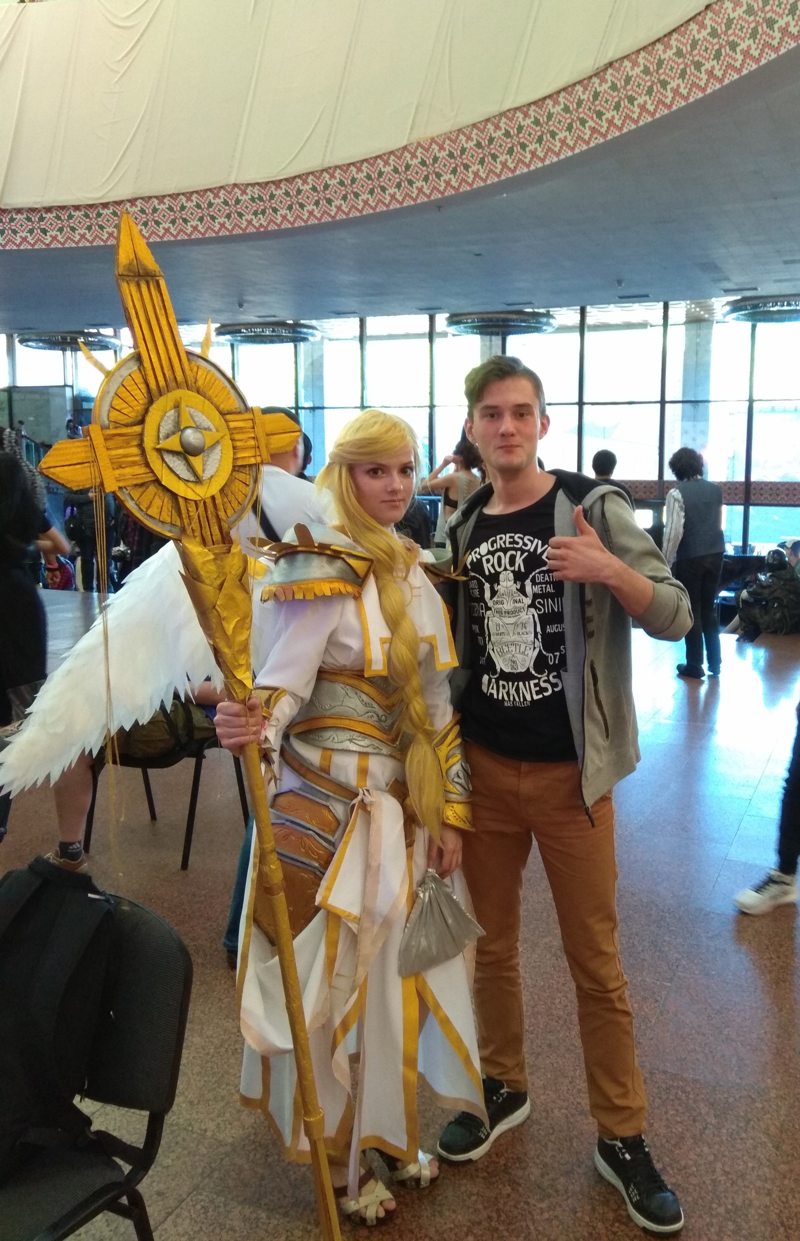 What a great cosplay at #kyivcomiccon - Comic-con, Kiev, HOMM VII