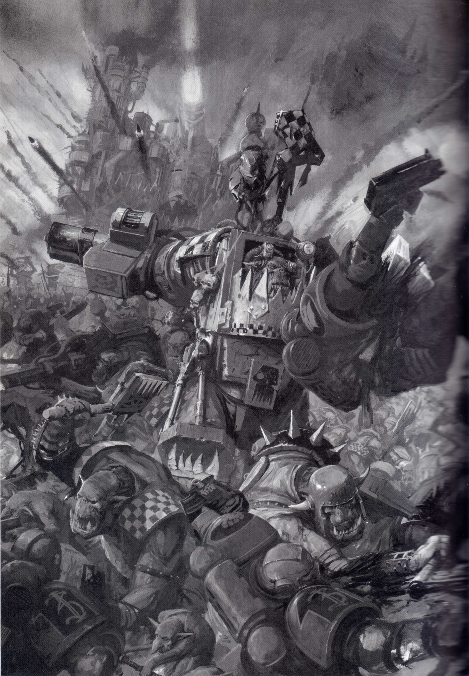 A compilation of old xenos! - Warhammer 40k, Old warhammer, Eldar, Orcs, Tau, Wh Art, Longpost