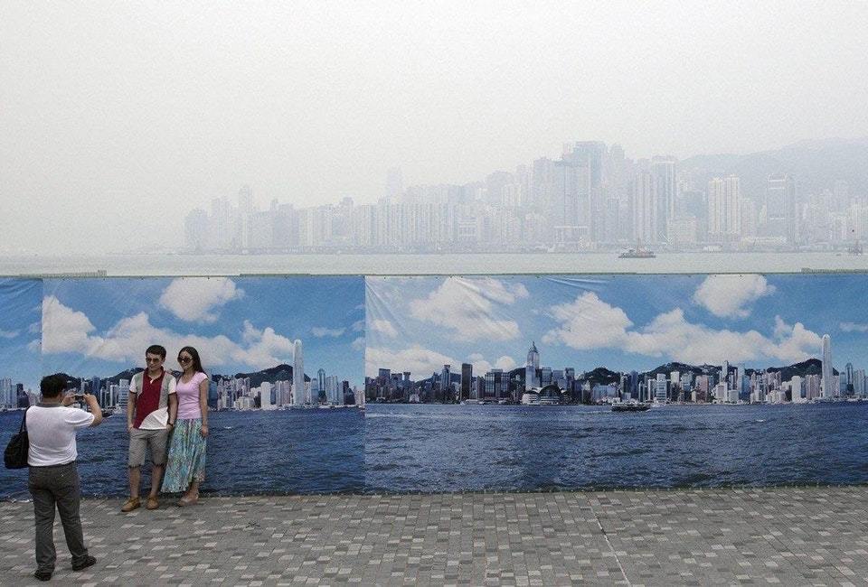 Beautiful background of Hong Kong. - Hong Kong, China, Banner, Background, The photo, Reddit