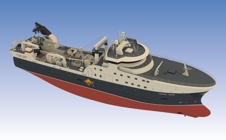 The largest Russian fishing trawler - Shipbuilding, news, Longpost