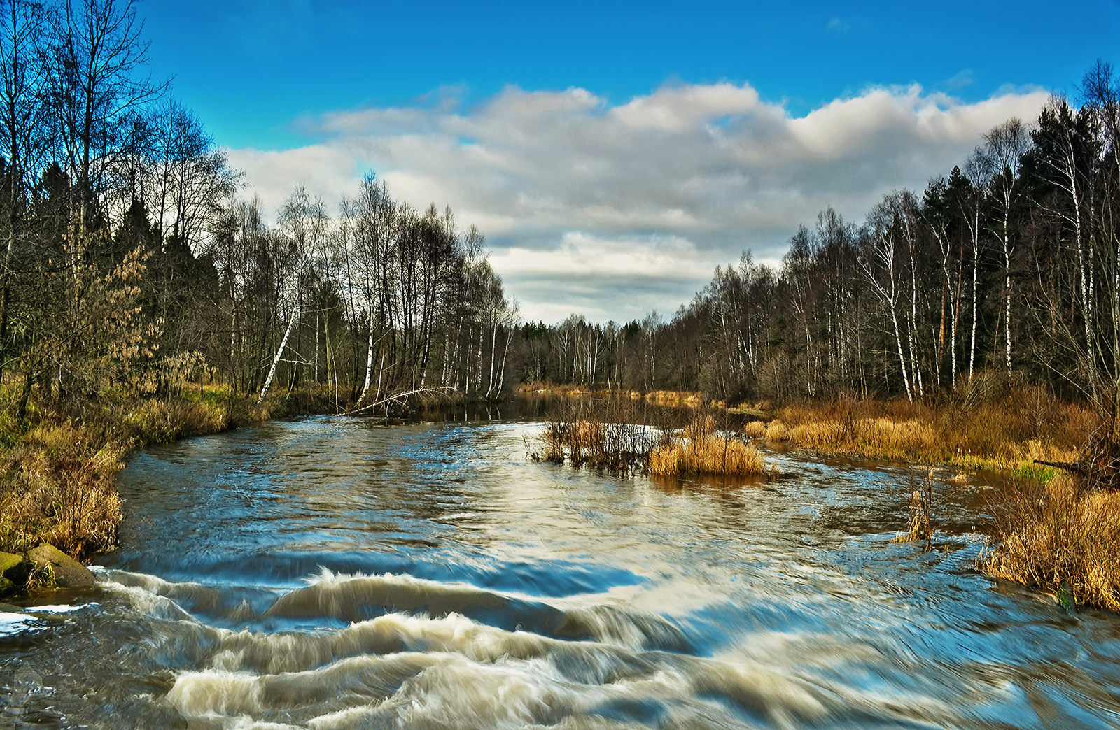 Река Узола Городецкий район