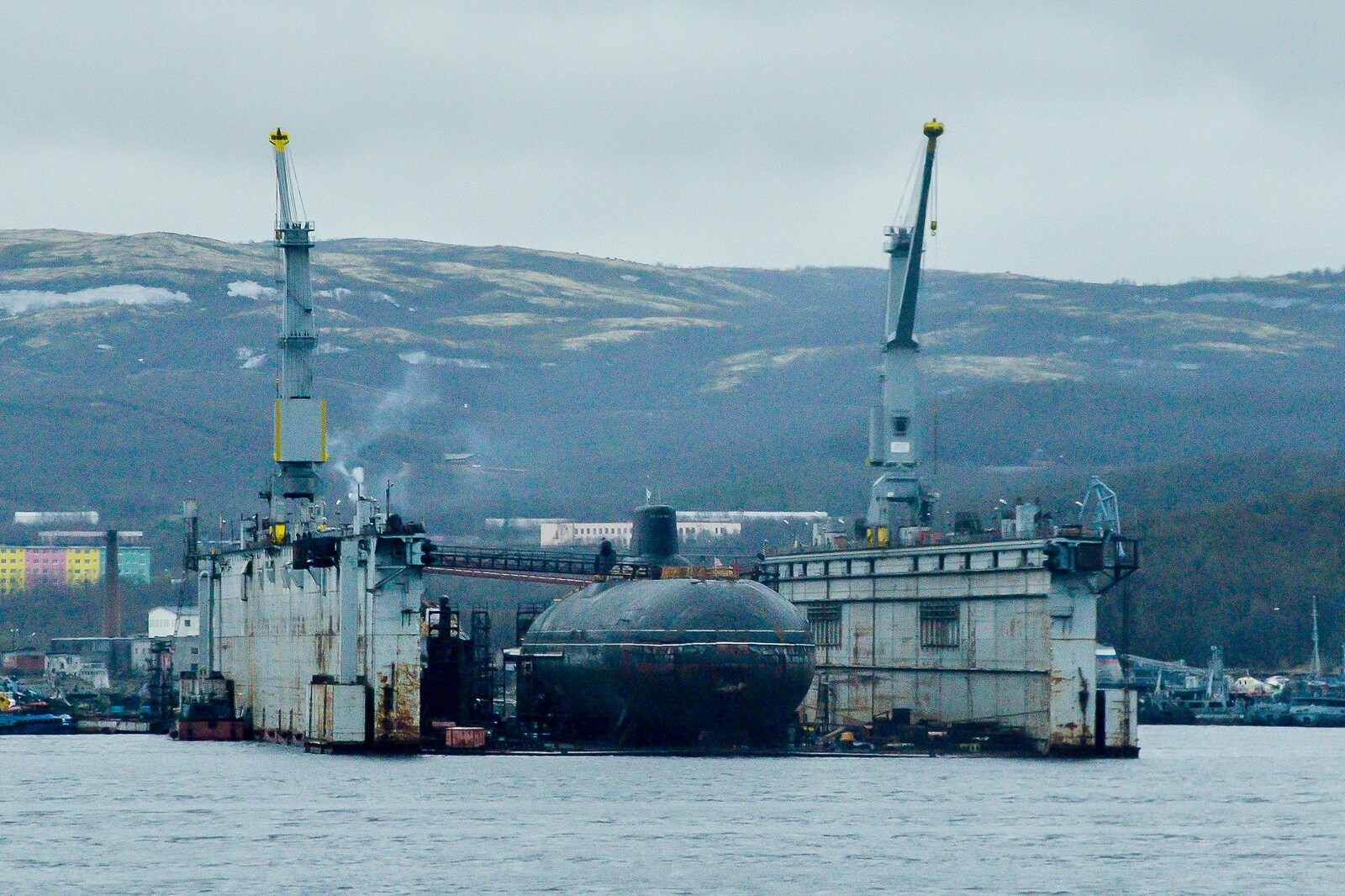 Floating nuclear power plant arrived in Murmansk - My, Rosatom, Sea, Floating nuclear power plant, PEB, Longpost