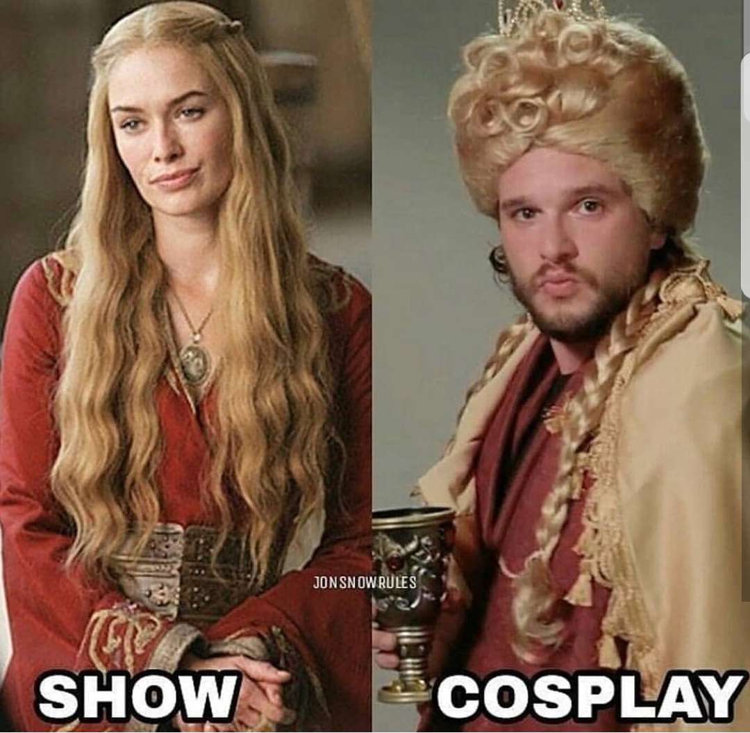 In my opinion, the best cosplay on the Game of Thrones! - Cosplay, Game of Thrones, Kit Harington, Longpost