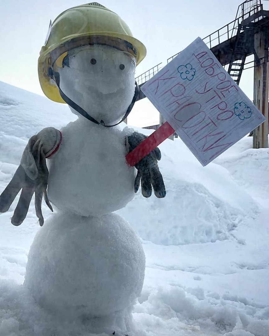 Spring is coming - Summer, Spring, snowman, Norilsk