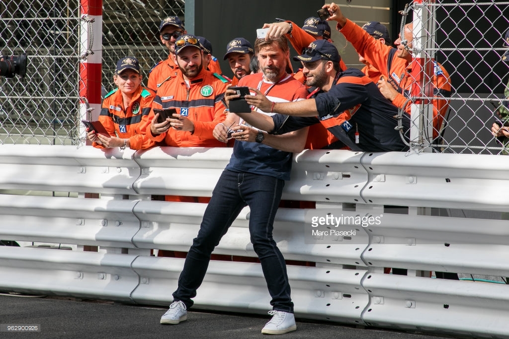 Keith, Nikolai and Liam in Formula 1 in Monaco - Game of Thrones, The photo, Longpost, Kit Harington, Nikolai Koster-Waldau, Liam Cunningham, Formula 1, Monaco