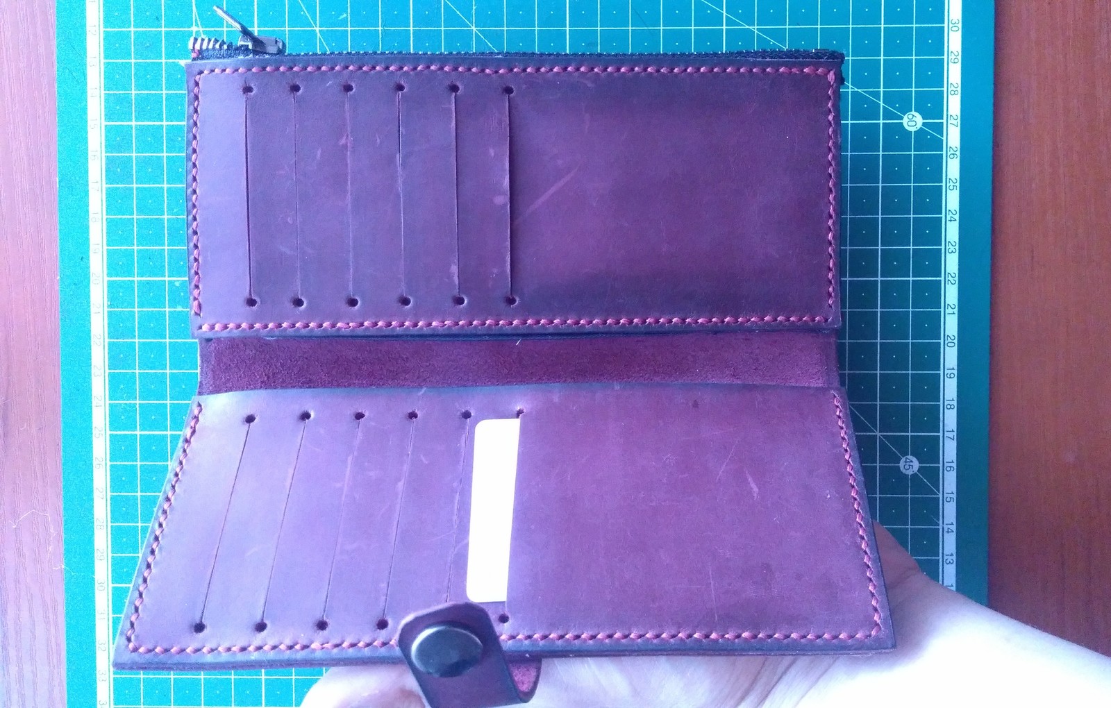 First job! Criticize!) - My, Leather craft, , My first job