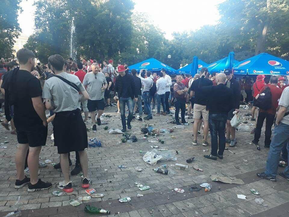 Kyiv after the Champions League final. I hope the World Cup won't be worse - Kiev, Football, Longpost