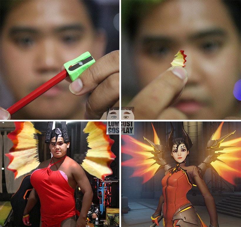 god of budget cosplay - Cosplay, Creative, Onliner by, Longpost, Lowcost cosplay