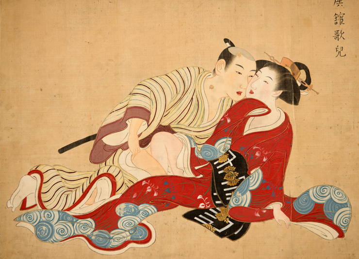 Shunga: A Brief History of Japanese Pornographic Painting - NSFW, Japan, Erotic story, Painting, Story, Longpost, Hand-drawn erotica