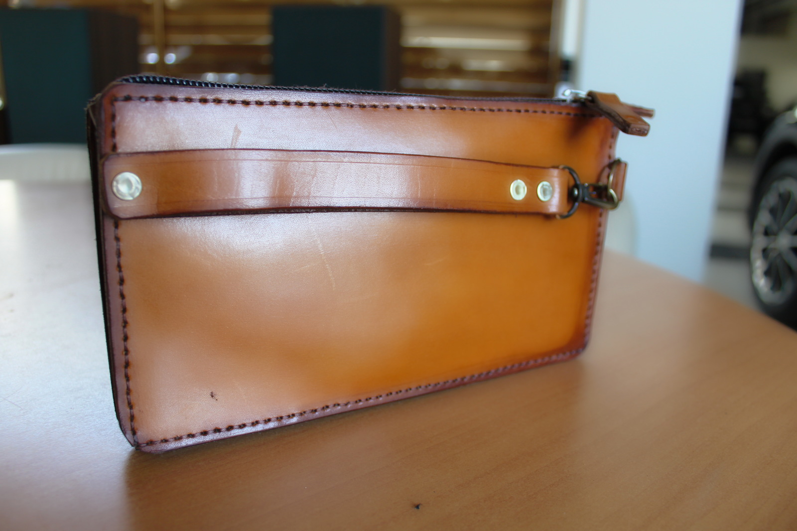 Clutch or. - My, Leather craft, Rukozhop, Lockeray, Longpost