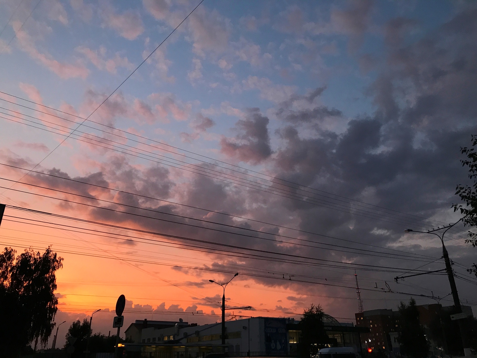 You must see it - My, Saint Petersburg, Nature, Sky, beauty, The photo, I'm an artist - that's how I see it, Sunset, Longpost