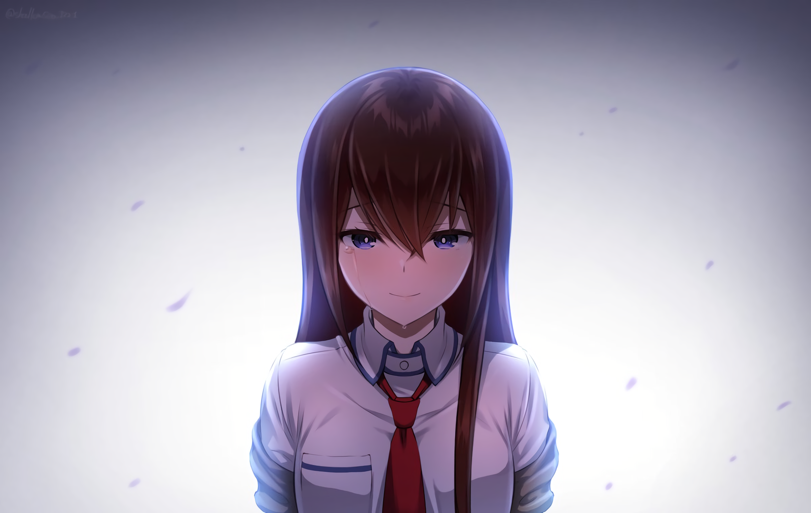 Прощай... - Steins Gate, Steins Gate 0, Anime Art, Аниме, Визуальная новелла, Kurisu Makise, Спойлер, Арт