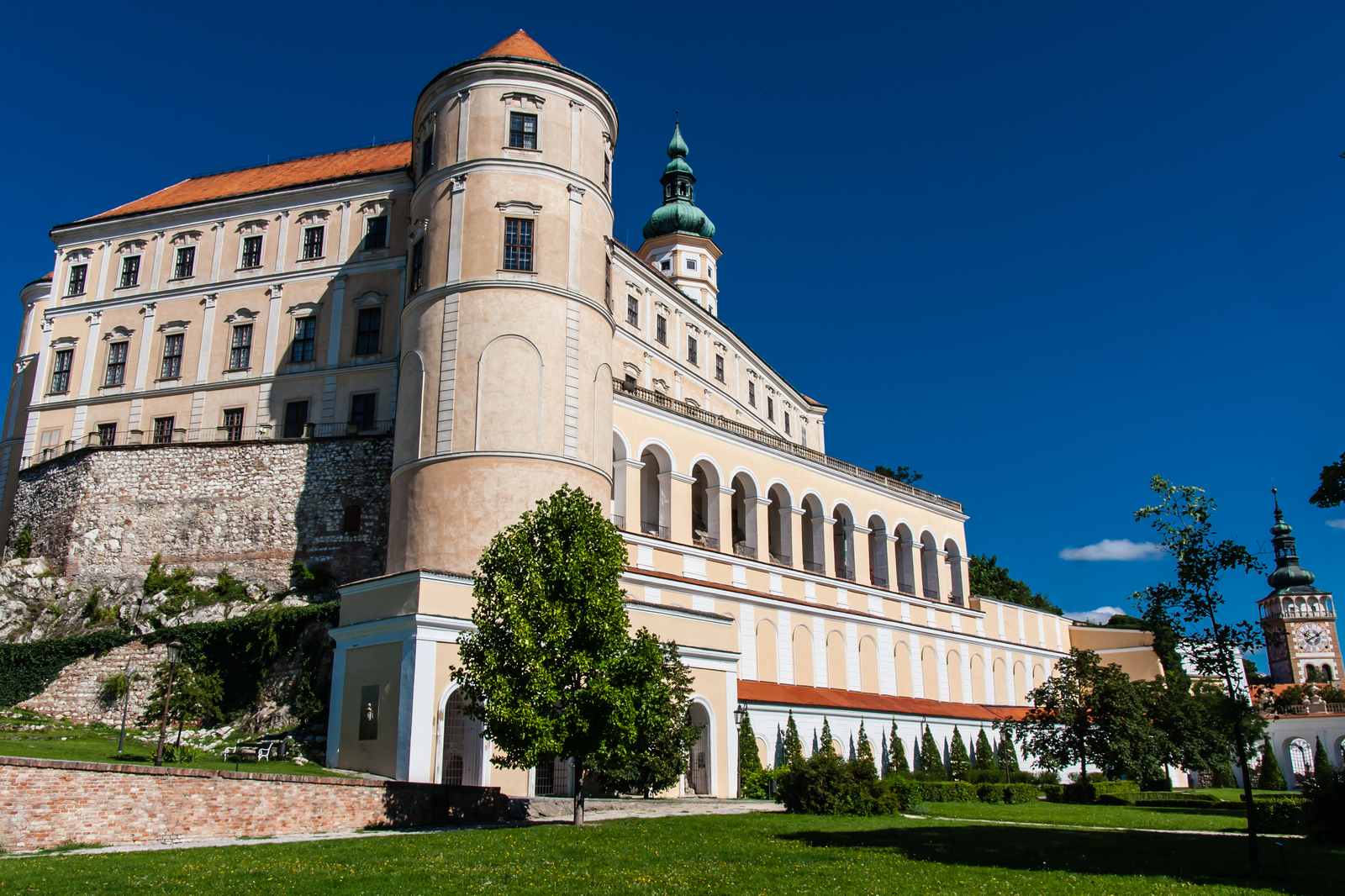 The town of Mikulov in Moravia - My, Czech, Moravia, , Lock, Story, , Longpost