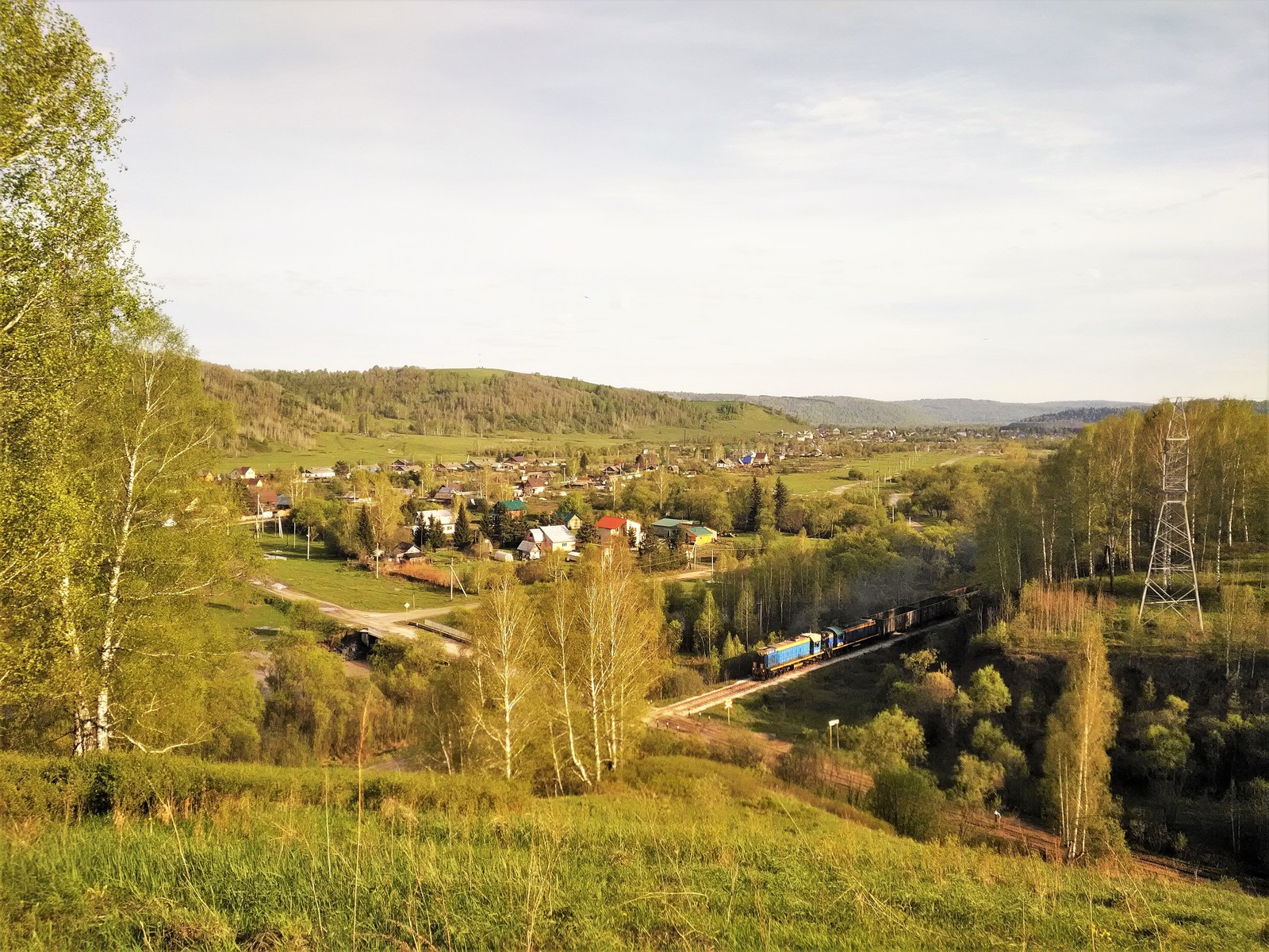 Kemerovo region, p. Green meadow. - My, Village, Nature, Summer