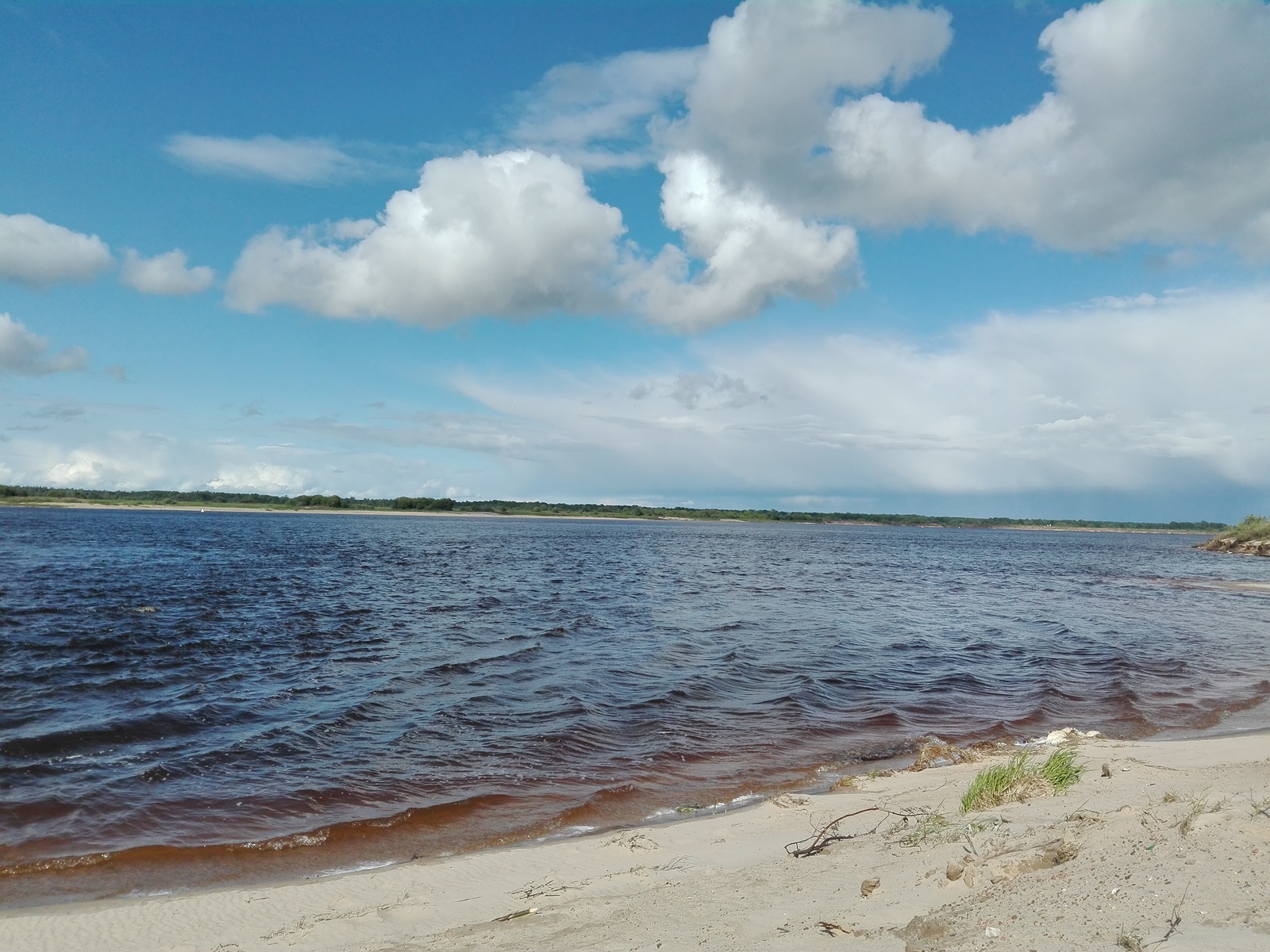 On the Volga - My, Volga river, A bike, River, Longpost