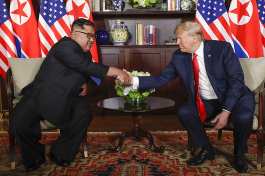 Kim Jong Un and Donald Trump meet in Singapore - Politics, Donald Trump, Kim Chen In, Longpost, North Korea, USA