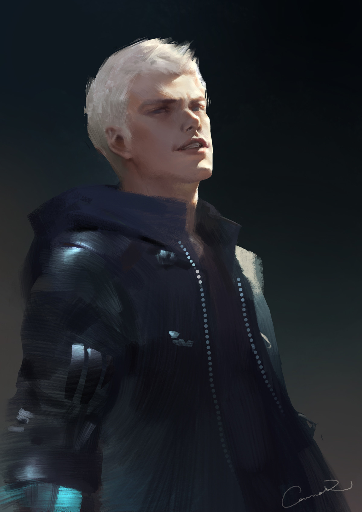 In honor of the announcement of devil may cry 5 a selection of art - Nero, Nero, Art, Games, Dmc, Devil may cry, Longpost