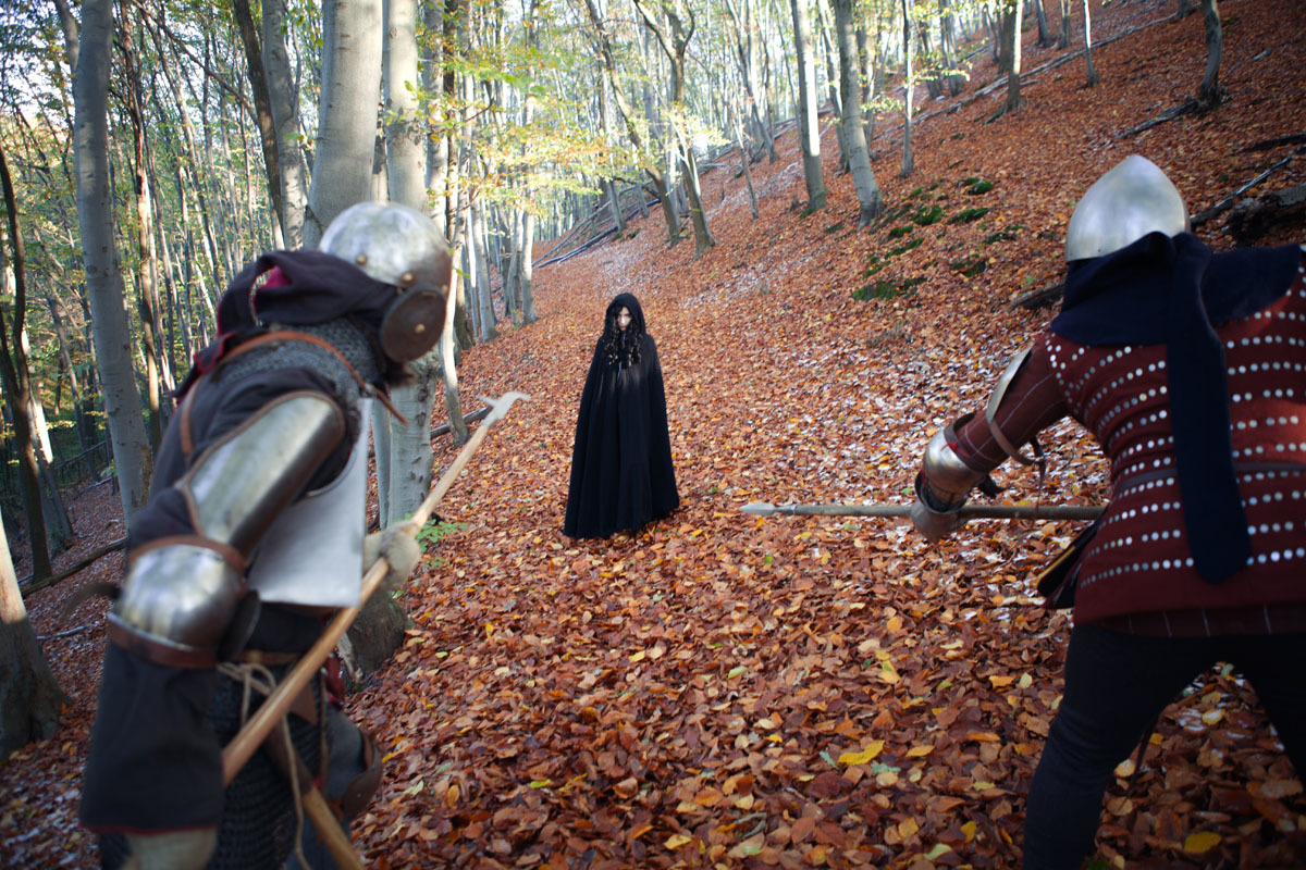 About the Witcher and cosplay. - My, Witcher, Cosplay, The photo, Forest, Longpost