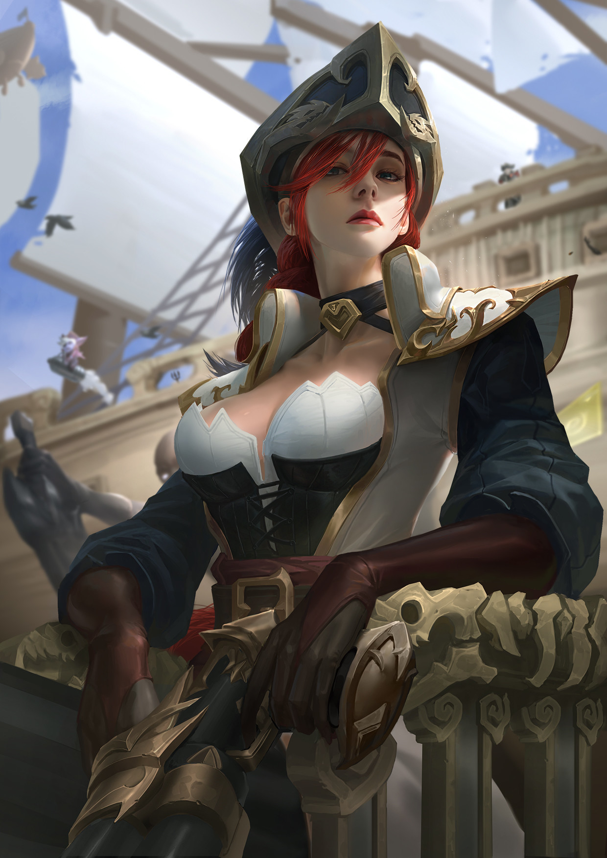 Miss Fortune - Арт, Рисунок, Miss Fortune, League of Legends, Lejia Chan