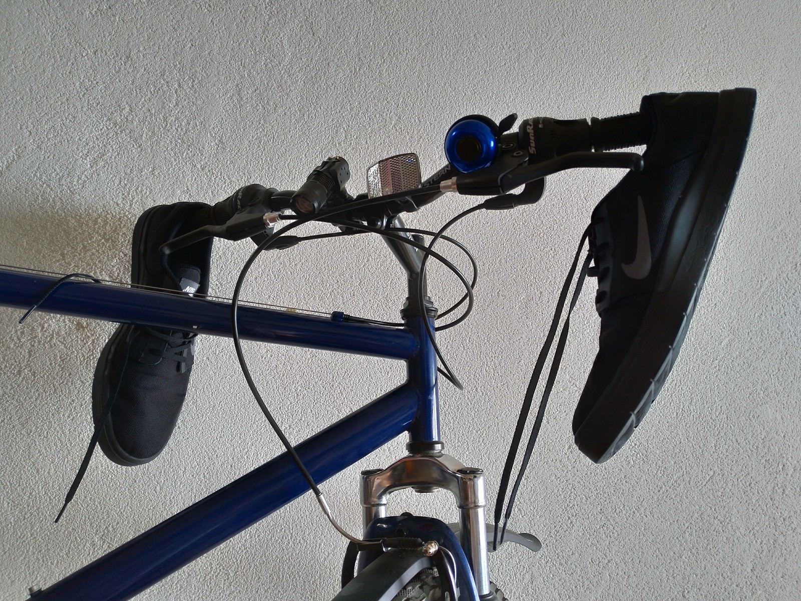 Steering dryer! - My, Sneakers, A bike