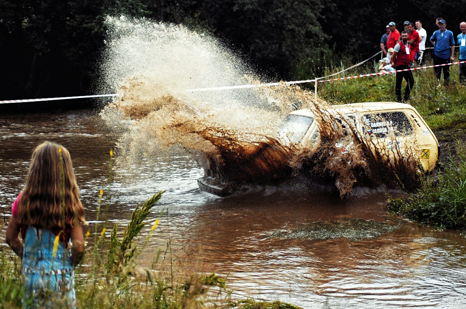 Sarapulsky pothole off-road off-road racing - My, The photo, Auto, Race, Spray, Longpost