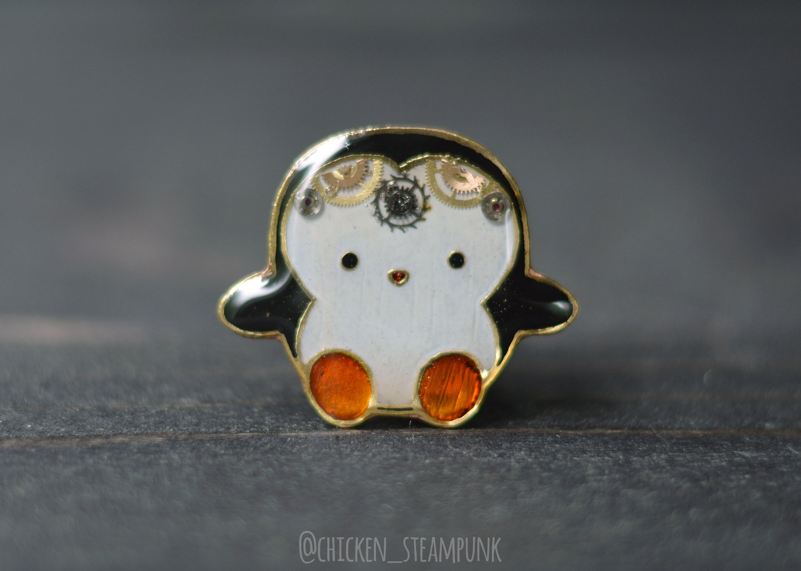 New dose of cuteness, metal brooches - My, Chicken steampunk, Metal products, Handmade, Handmade, With your own hands, Creation, Needlework, Decoration, Longpost