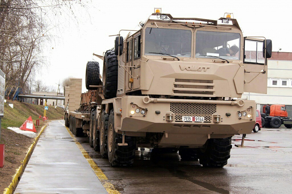 МЗКТ-741354. Военный автопоезд от volat - Мзкт, Автопоезд, Тягач, Длиннопост