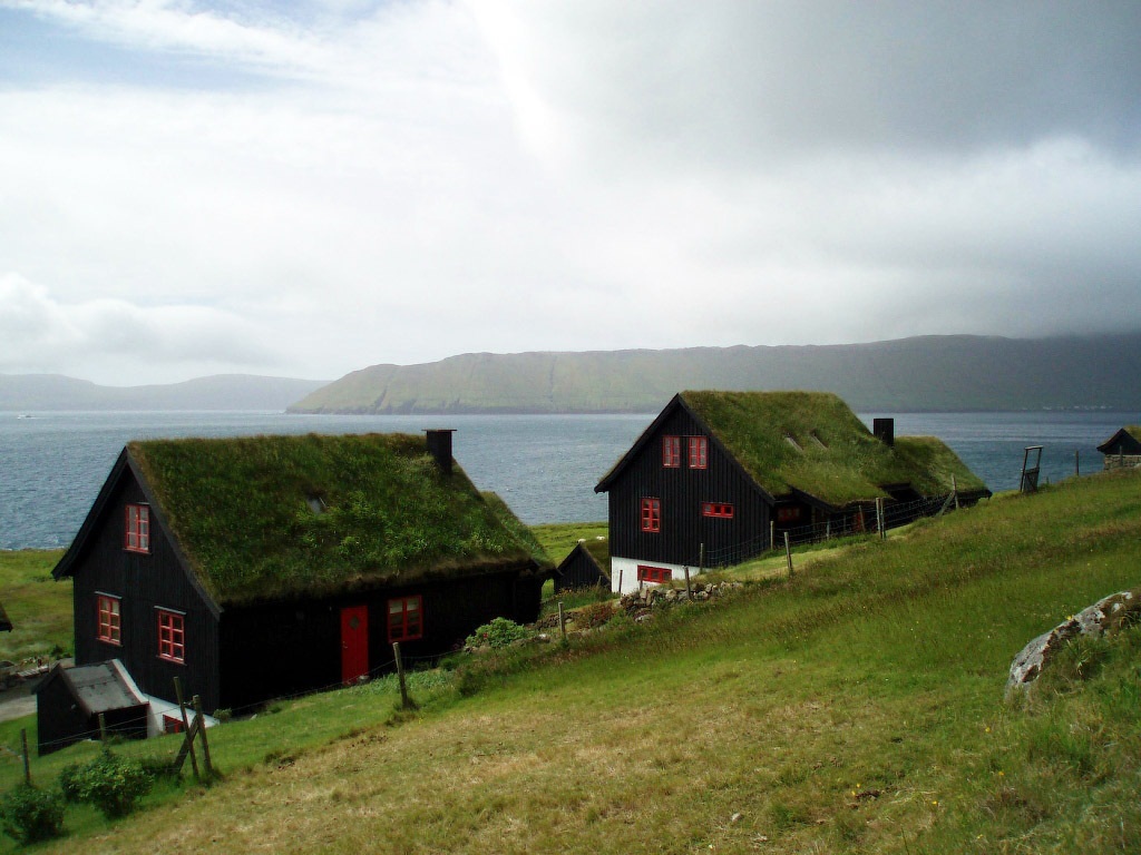 Green roofs of the Faroe Islands - Faroe islands, , , Longpost