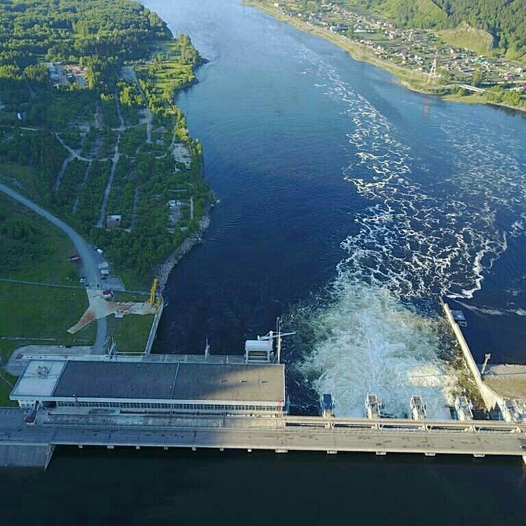 Mainskaya HPP - Hydroelectric power station, Khakassia, Nature, beauty, Longpost