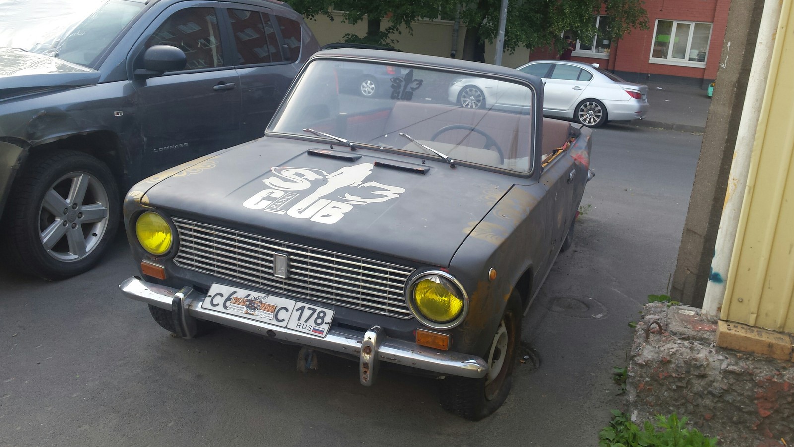 When you want a convertible, but you only have enough money for a Zhigul - Cabriolet, Zhiguli, Auto, Technics, Creation