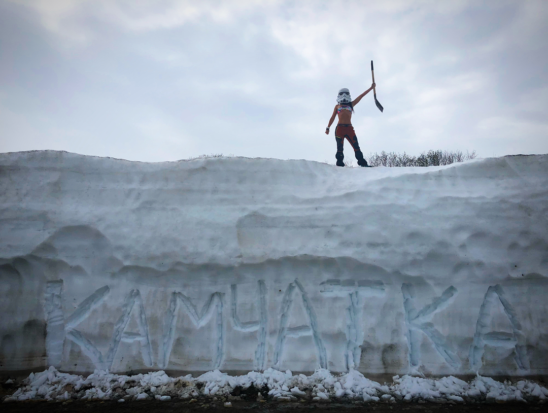 Пошел второй месяц лета) Камчатка. 2 Июля. - Камчатка, Лето, Снег, Star Wars, Девушки