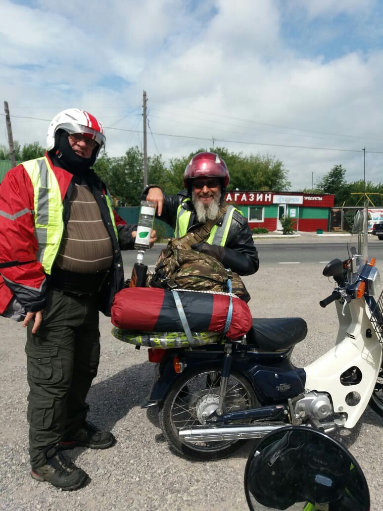 Travelers #2 Khabarovsk - Moto, Travel across Russia, Beard, Moped, Longpost